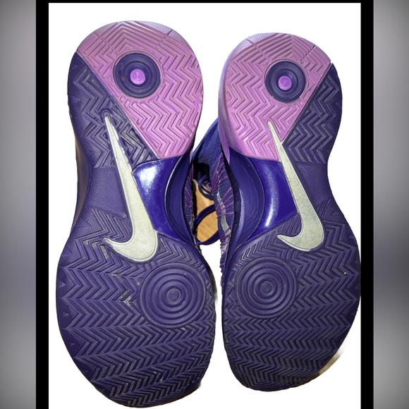 NIKE Hyper Dunk 8! Purple Basketball Shoes 7.5 - Picture 3 of 5